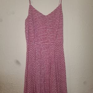 Old Navy Spaghetti Strap Pink Summer Dress